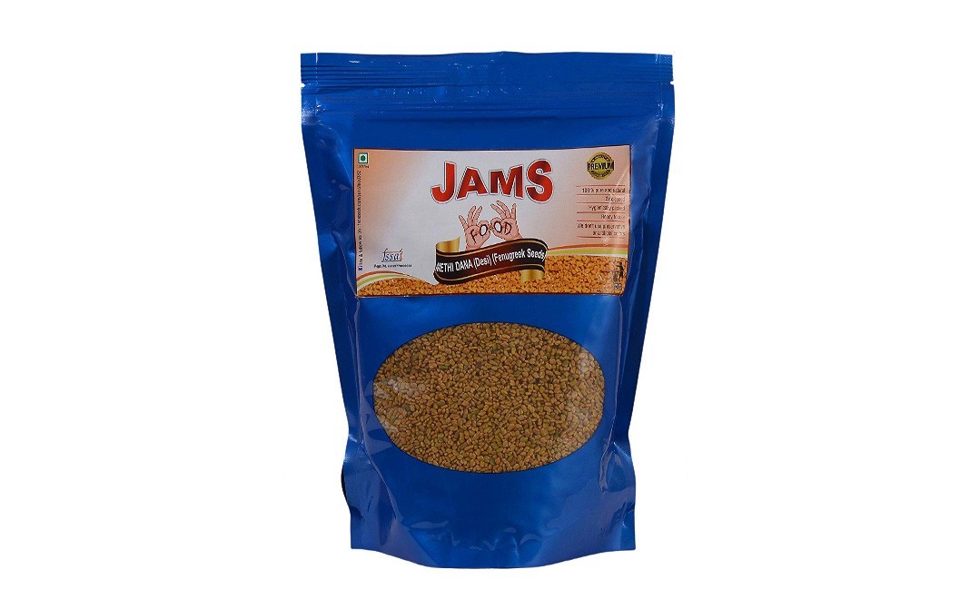 Jams Methi Dana (Desi) (Fenugreek Seed)   Pack  250 grams